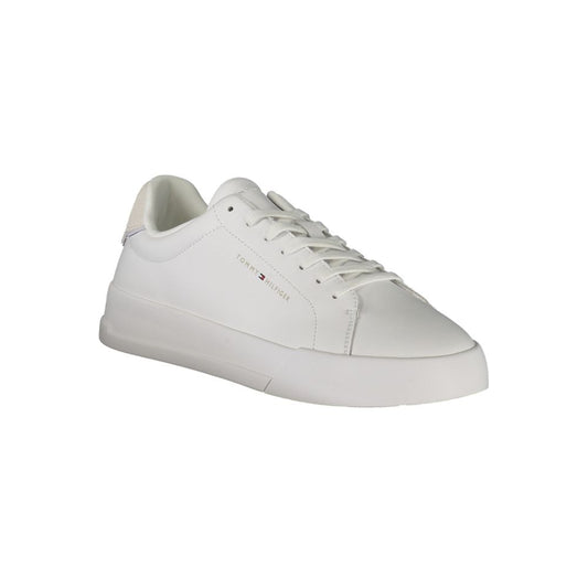 Tommy Hilfiger Weißes Leder Herren Sneaker
