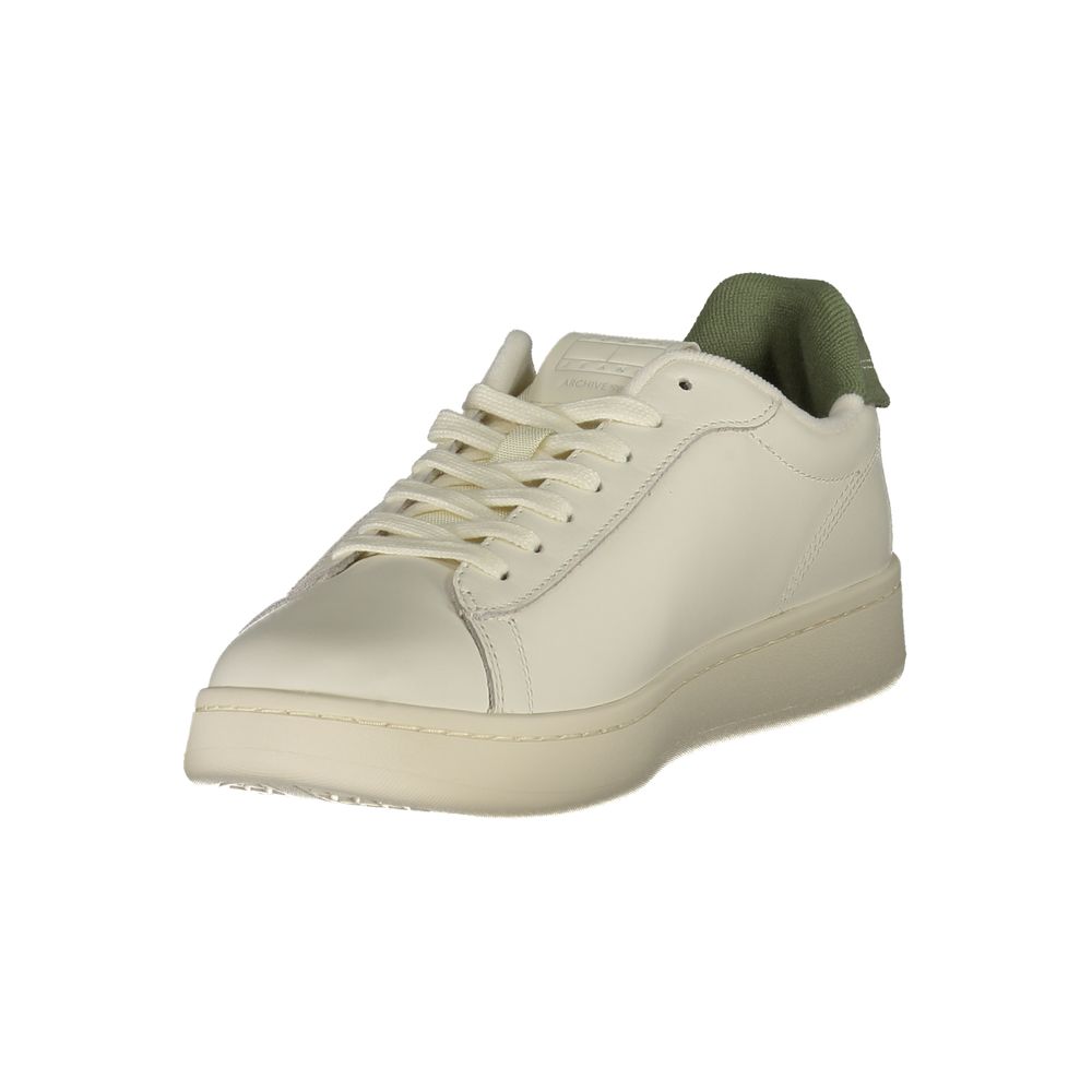 Tommy Hilfiger Weißes Leder Herren Sneaker