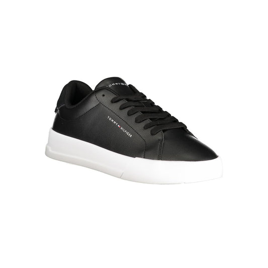 Tommy Hilfiger Schwarzer Polyester-Sneaker
