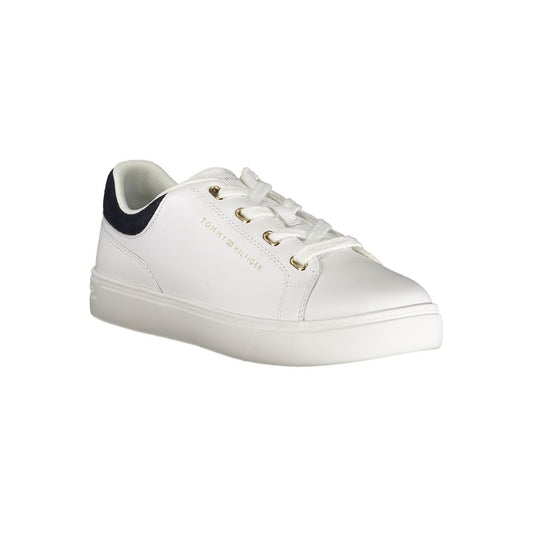 Tommy Hilfiger Weißer Polyester-Sneaker