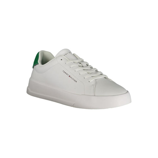 Tommy Hilfiger Weißer Polyester-Sneaker