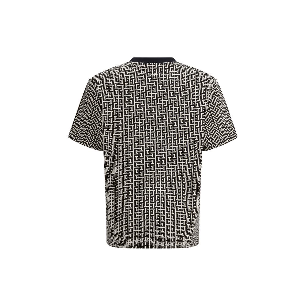 Balmain Mehrfarbiges Baumwoll-T-Shirt