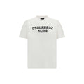 Dsquared² Weißes Baumwoll-T-Shirt