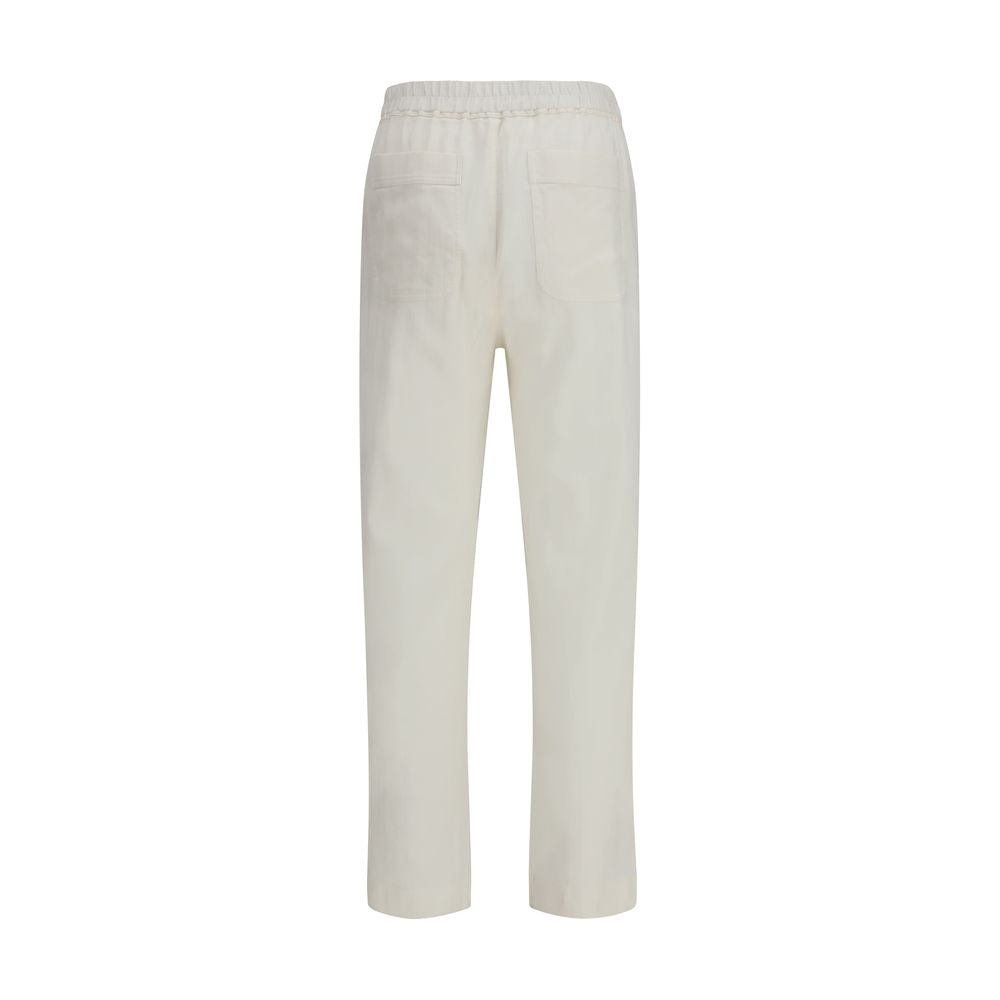 Tom Ford Weiße Baumwoll-Freizeithose