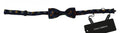 Dolce & Gabbana Blue Flags 100% Silk Adjustable Neck Papillon Men's Bow Tie