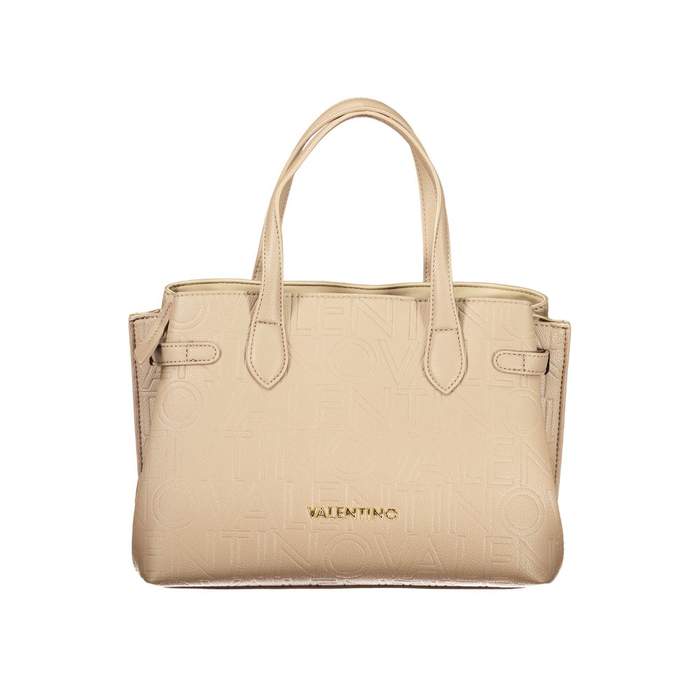 Mario Valentino Braune Handtasche aus Polyethylen