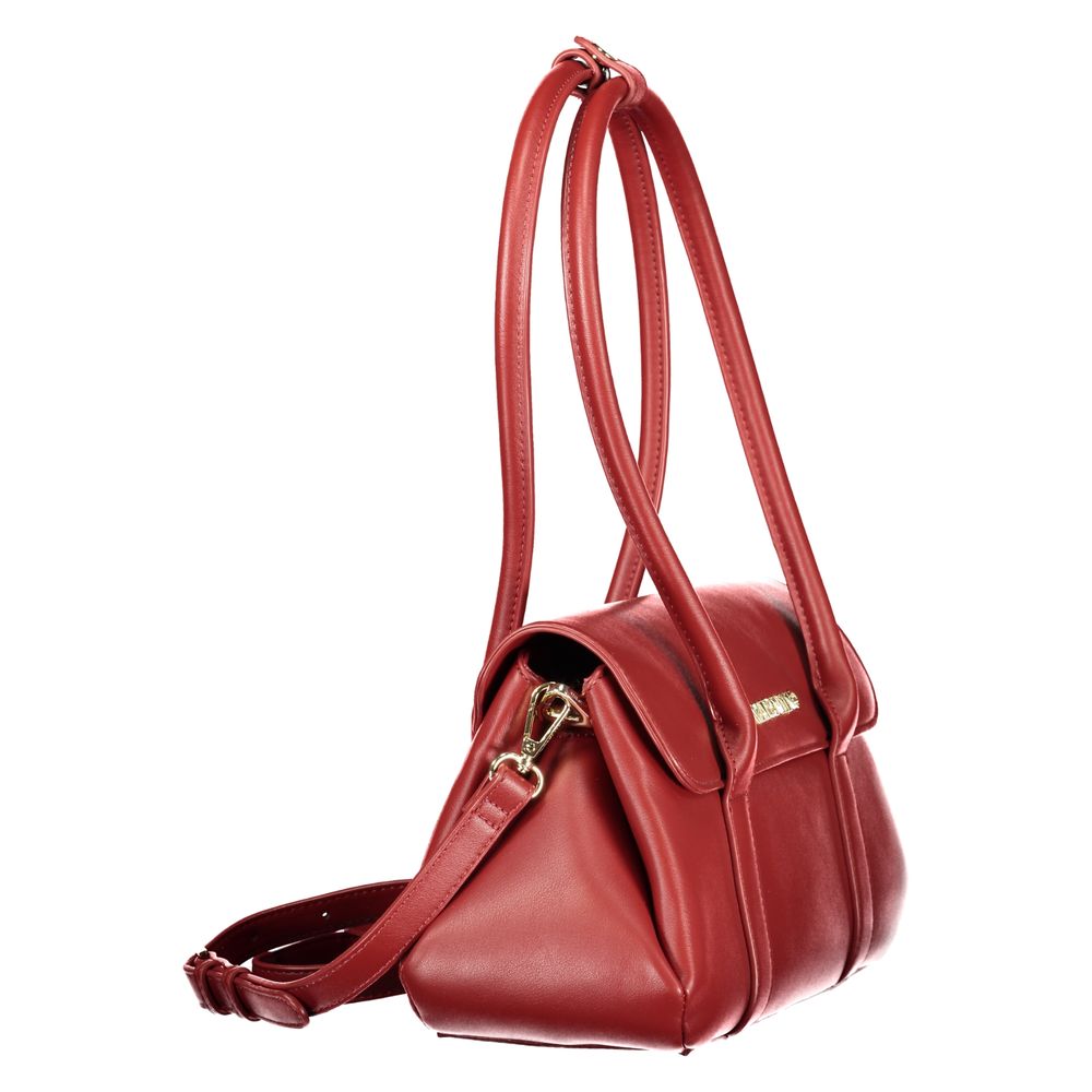 Mario Valentino Red Polyurethane Handbag for Women