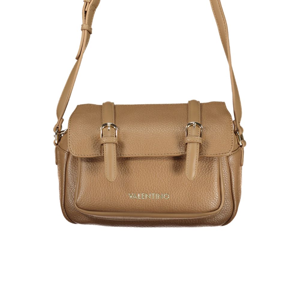 Mario Valentino Braune Handtasche aus Polyethylen