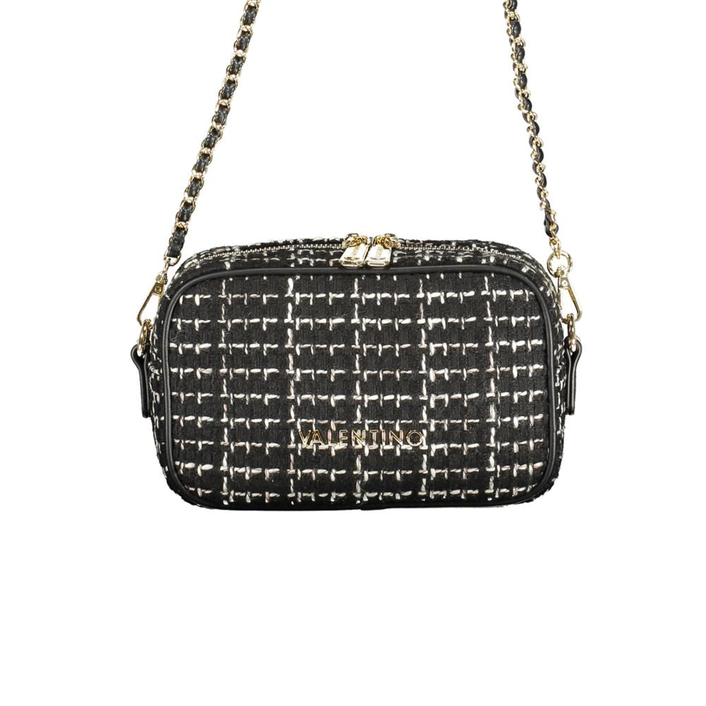 Mario Valentino Black Polyurethane Handbag for Women