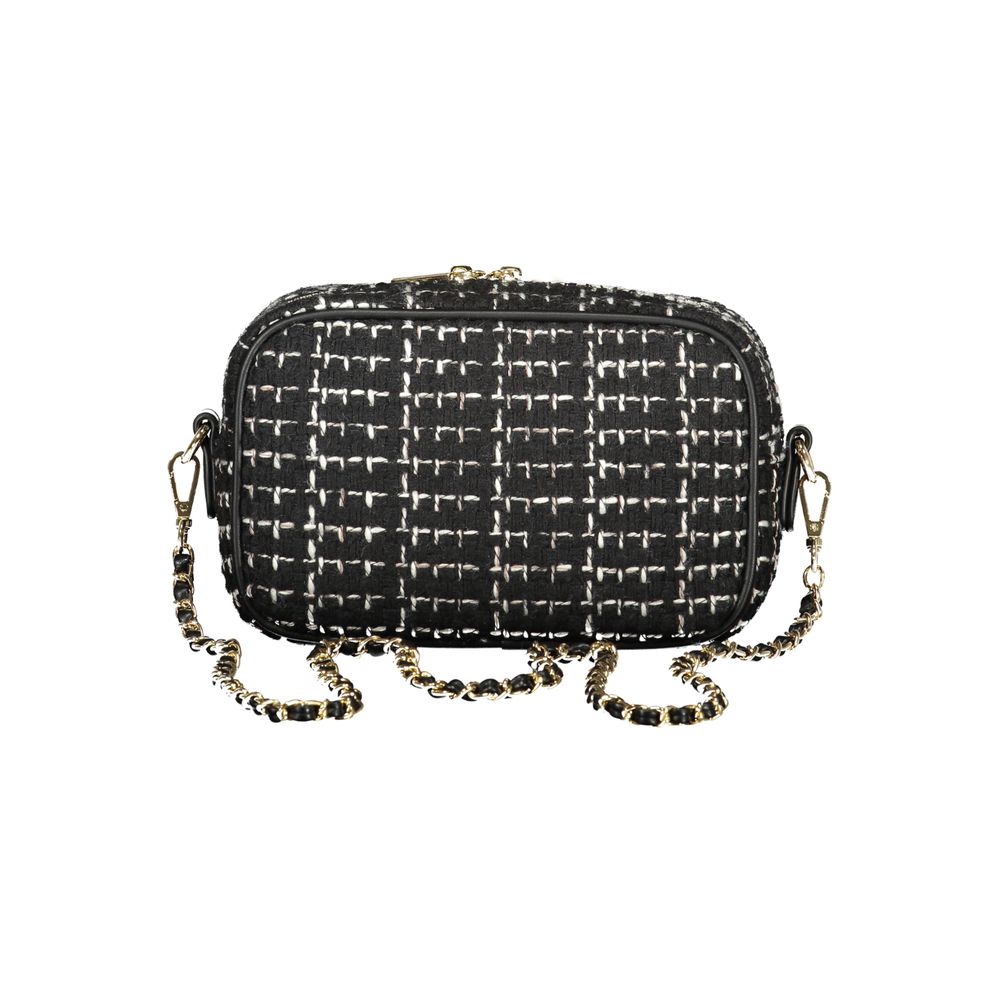 Mario Valentino Black Polyurethane Handbag for Women