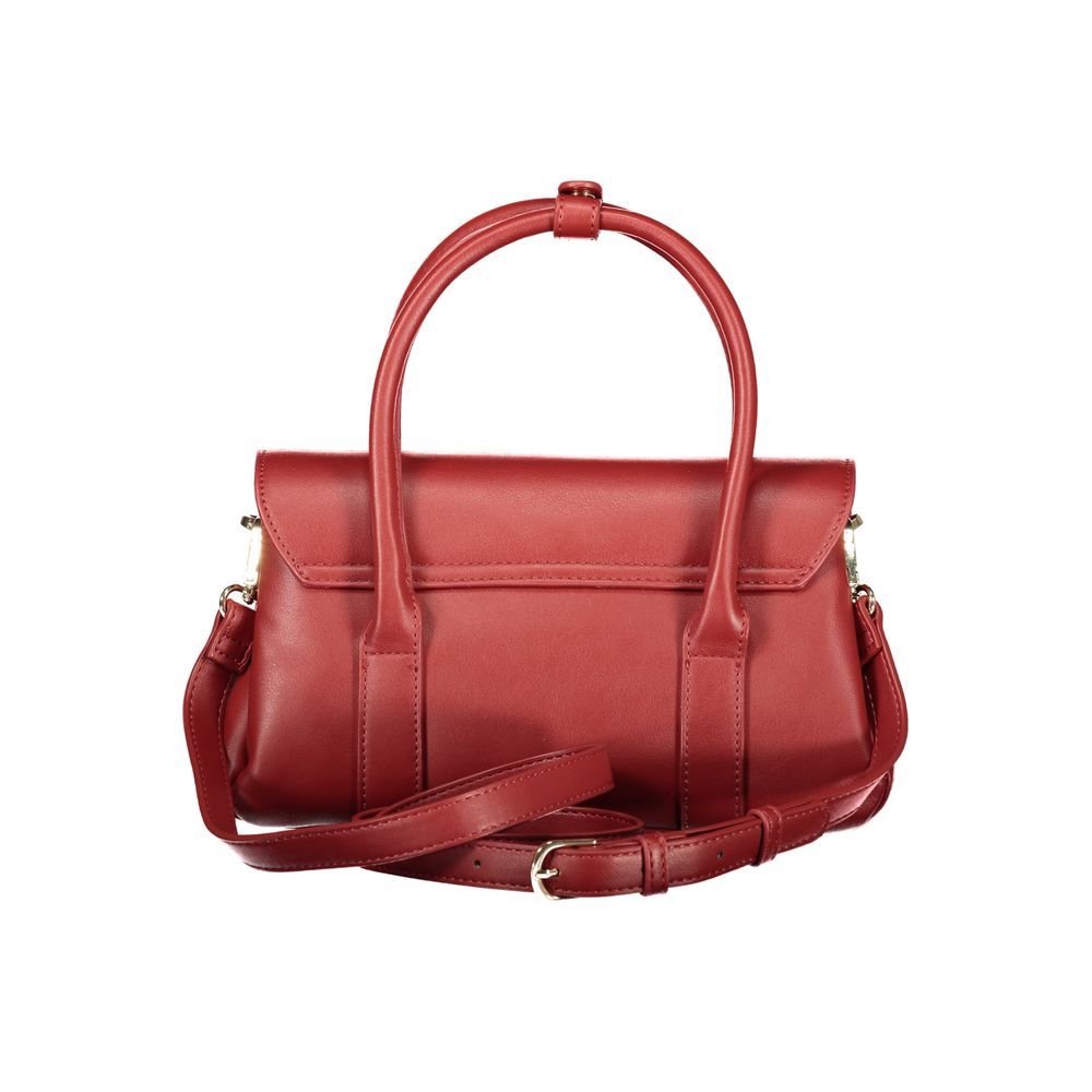 Mario Valentino Rosso Poliuretano Damen Handtasche