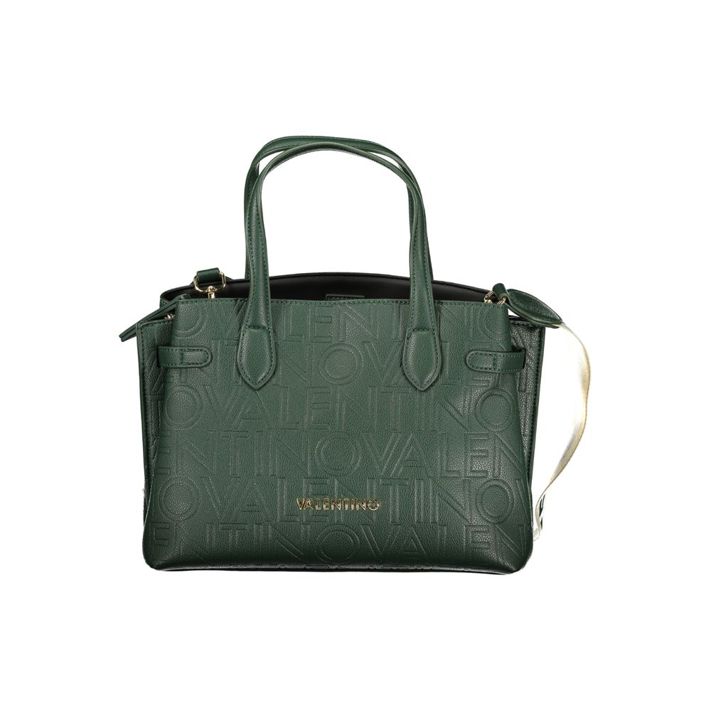 Mario Valentino Verde Polyurethane Damen Handtasche