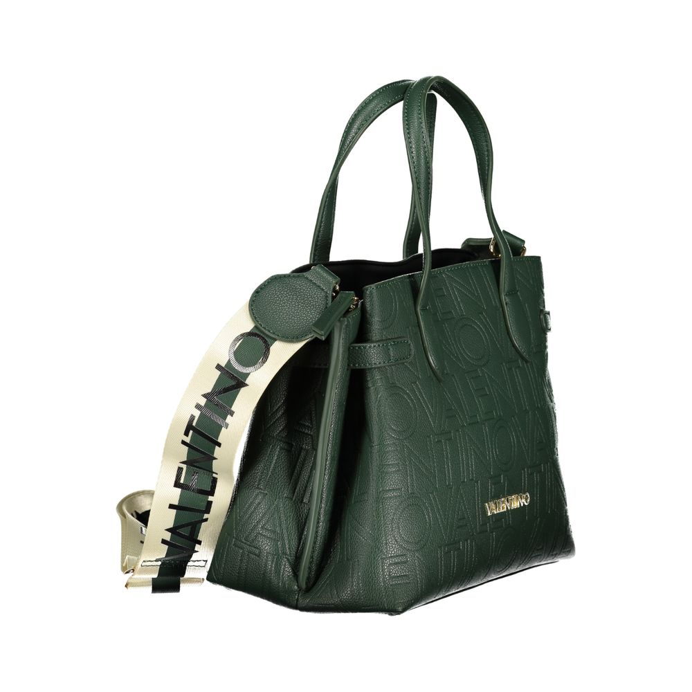 Mario Valentino Verde Polyurethane Damen Handtasche