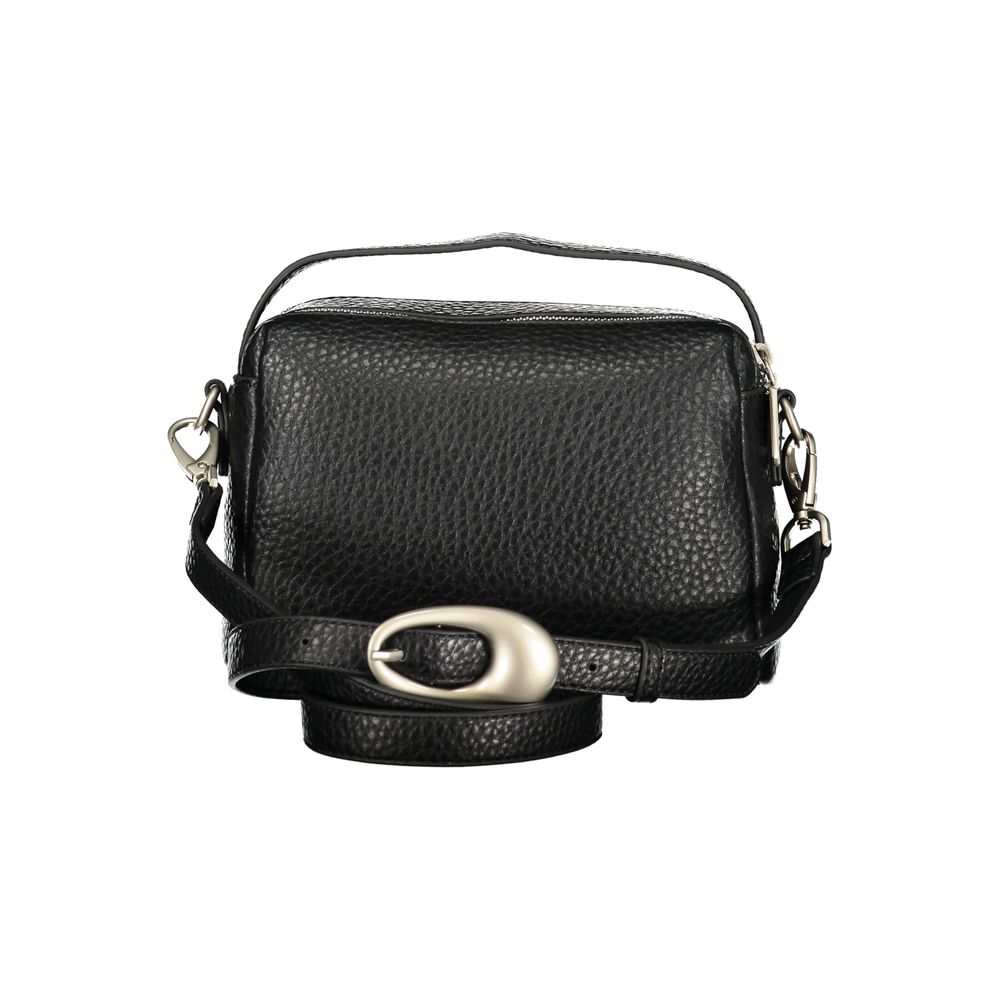 Mario Valentino Women's Black Polyurethane Handbag