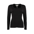 MSGM Schwarzer Sweatshirt aus Baumwolle, Wolle und Polyamid