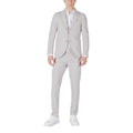 Mulish Grey Polyester Waistcoat