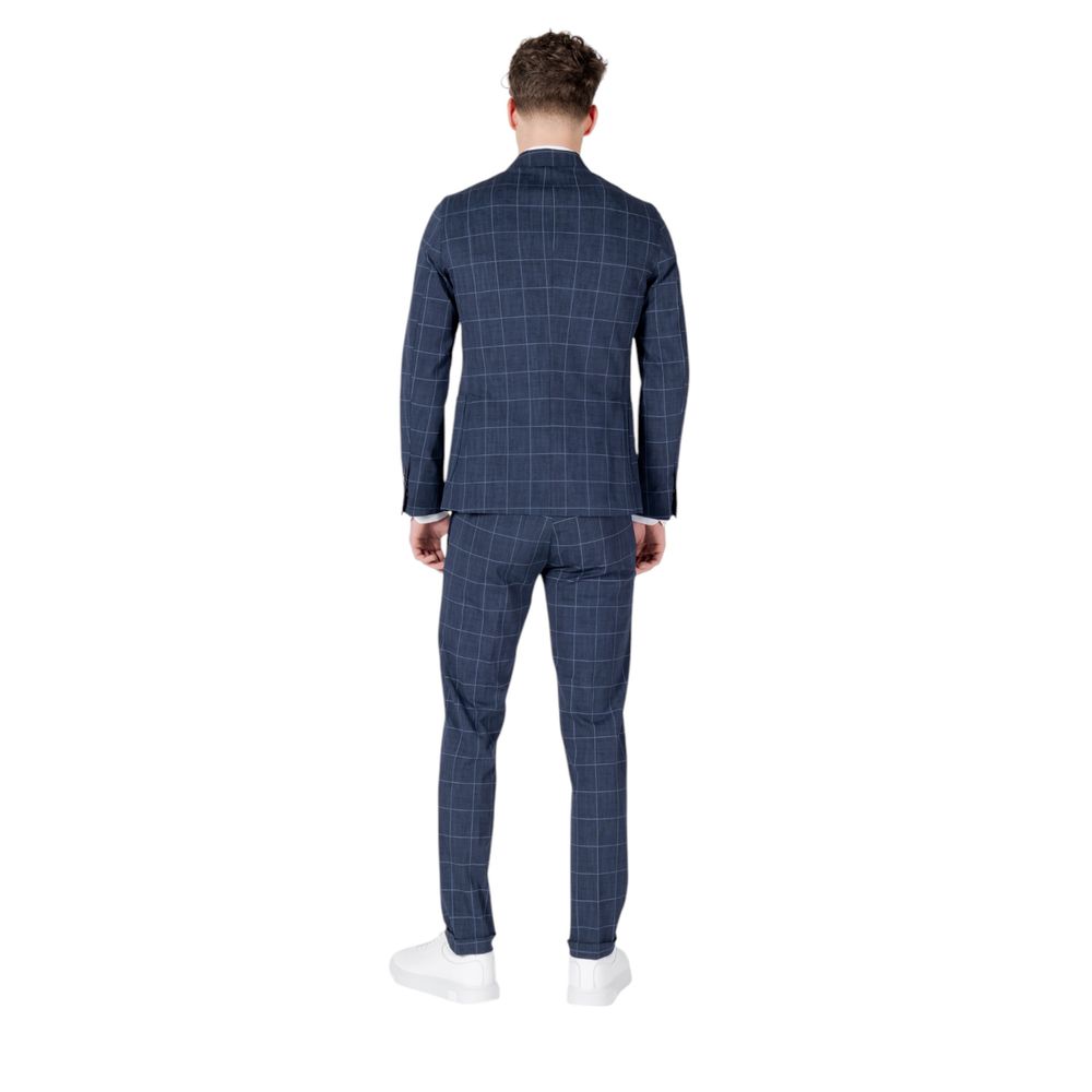 Mulish Blauw Baumwoll Zweiteiler Anzug