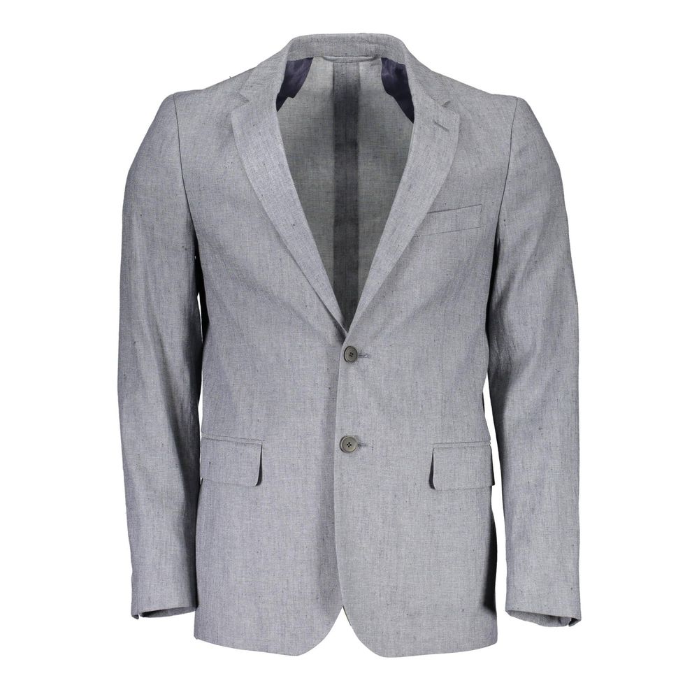 Gant Grauer Baumwollblazer