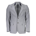Gant Grauer Baumwollblazer