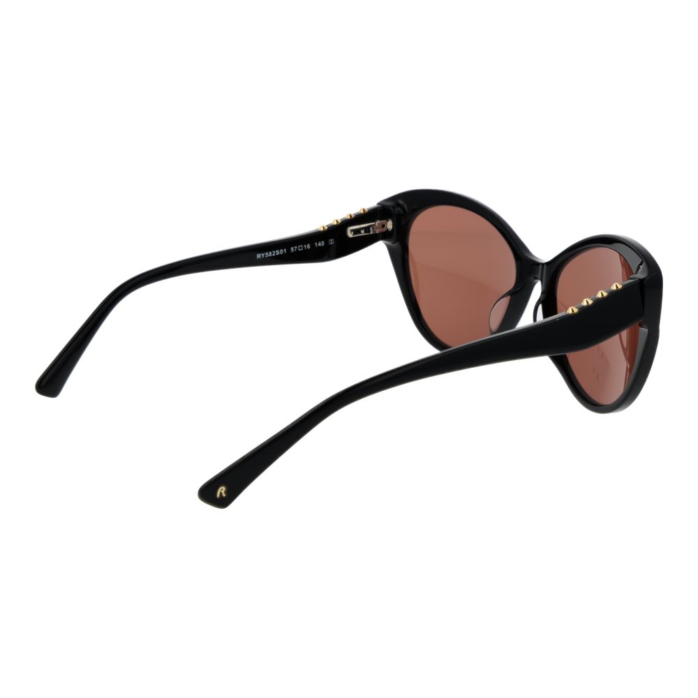 Replay Schwarze Sonnenbrille aus Kunststoff