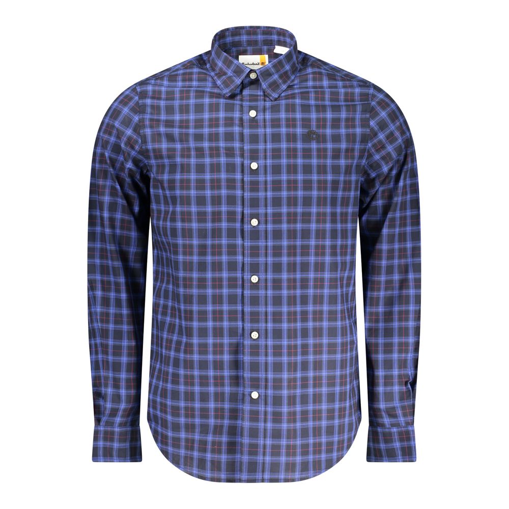 Timberland Blu Baumwollhemd Herren