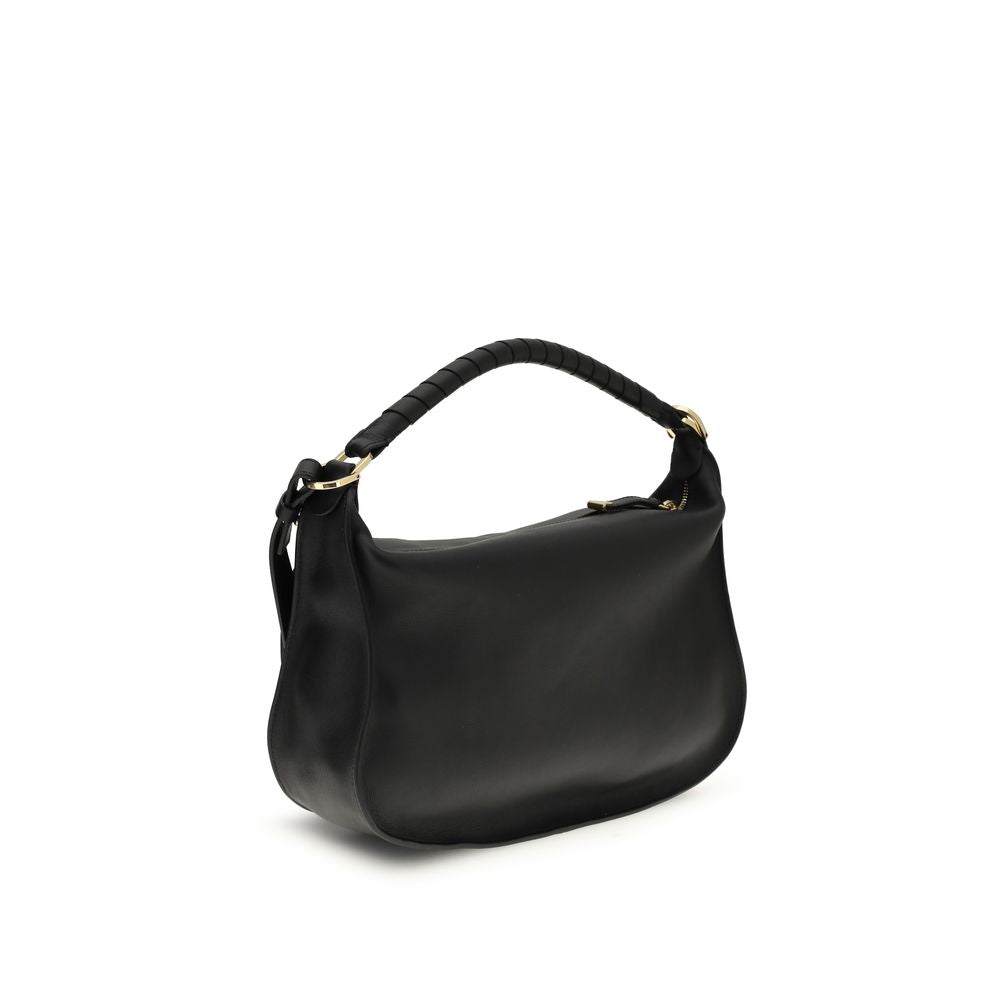 Chloé Black Calfskin Bos Taurus Shoulder Bag