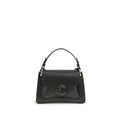 Coccinelle Black Bos Taurus Calfskin Shoulder Bag