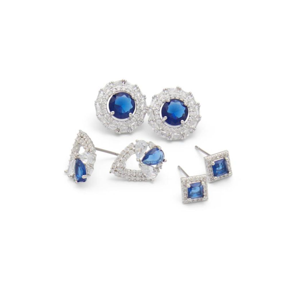 ALDO blue elastane earrings