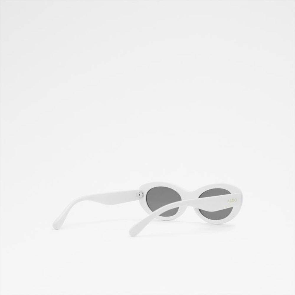ALDO Weiße Sonnenbrille aus Polycarbonat