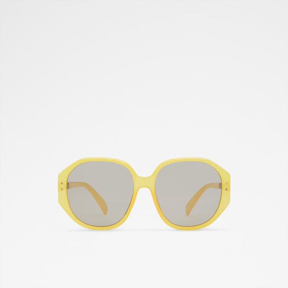 ALDO Sonnenbrille aus gelbem Polycarbonat