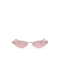 ALDO Sonnenbrille aus silbernem Polycarbonat