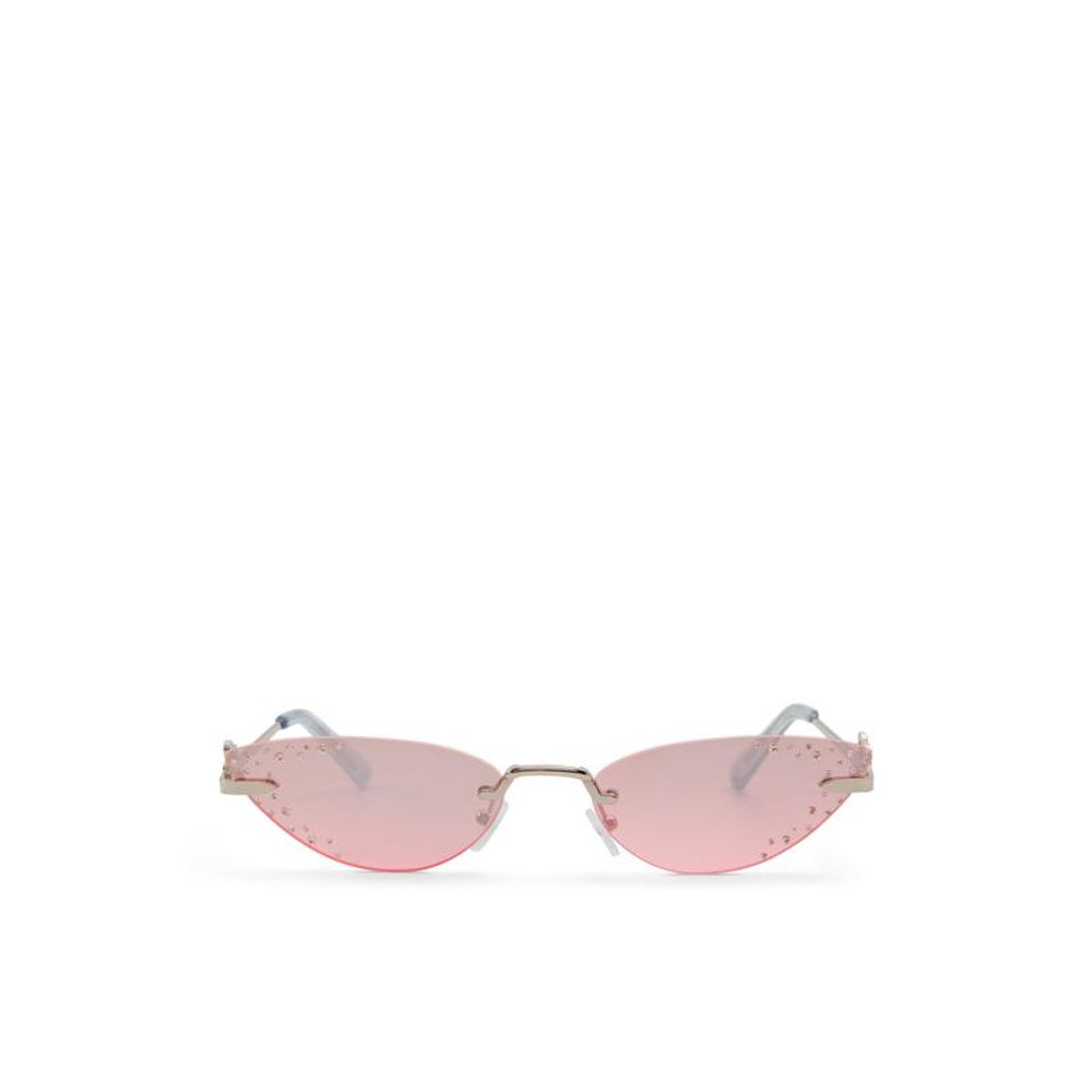 ALDO Sonnenbrille aus silbernem Polycarbonat