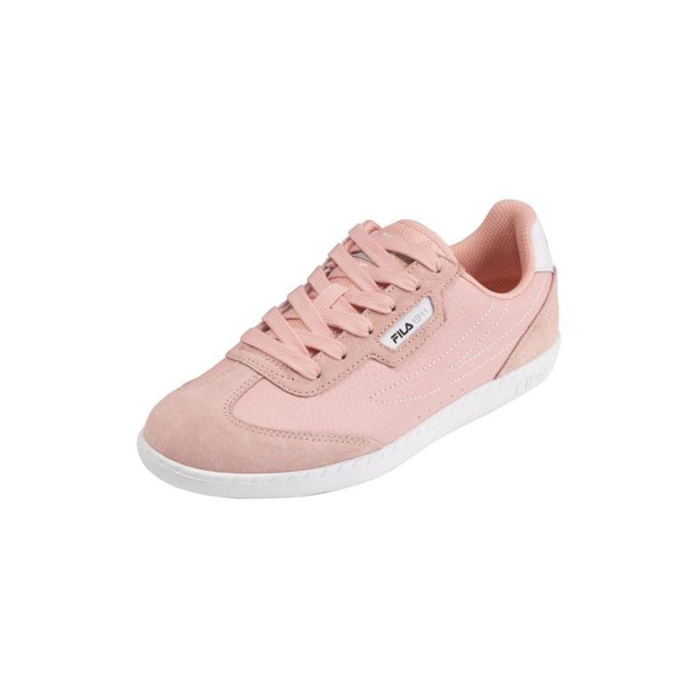Fila Pinke Leder Low-Top-Sneaker