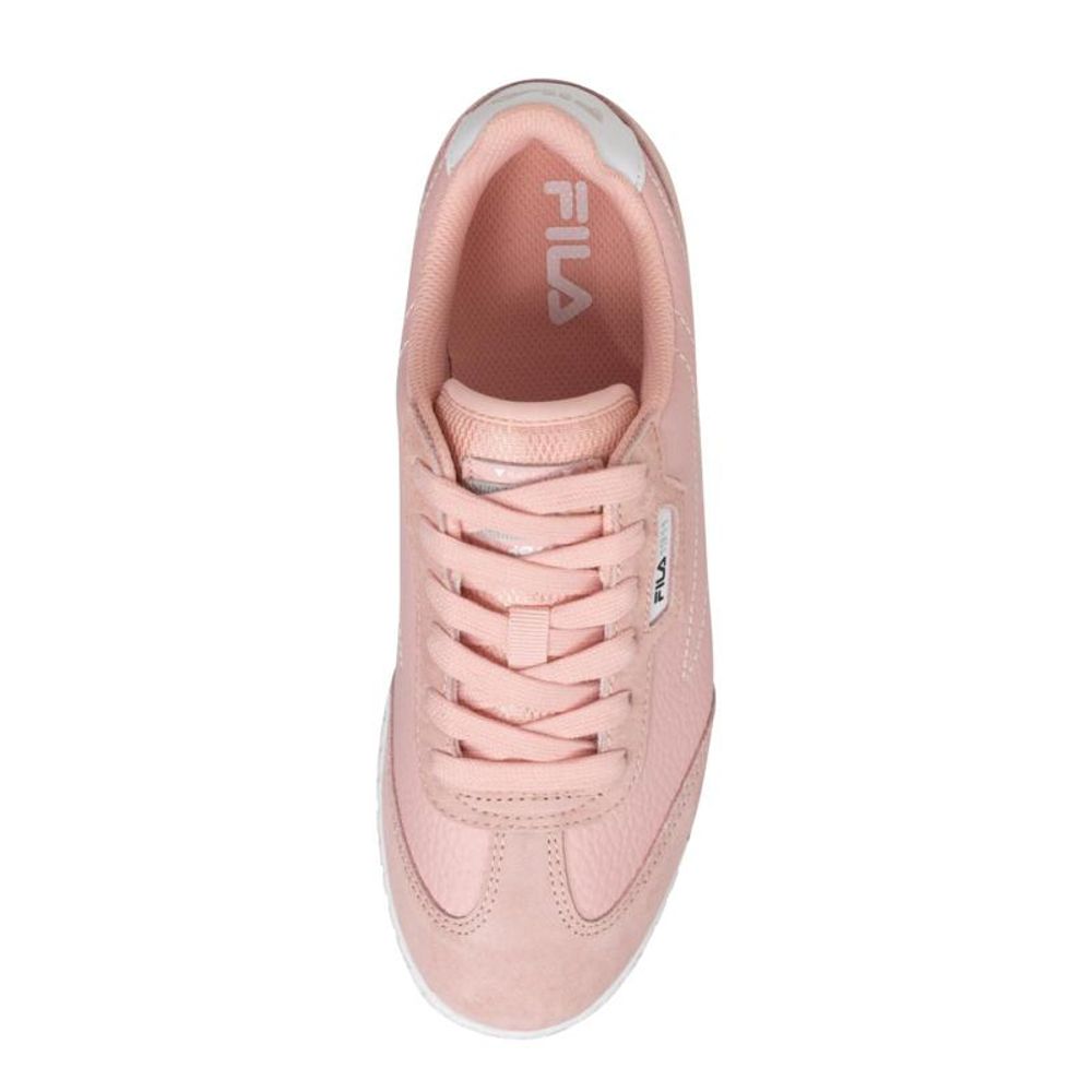Fila Pinke Leder Low-Top-Sneaker