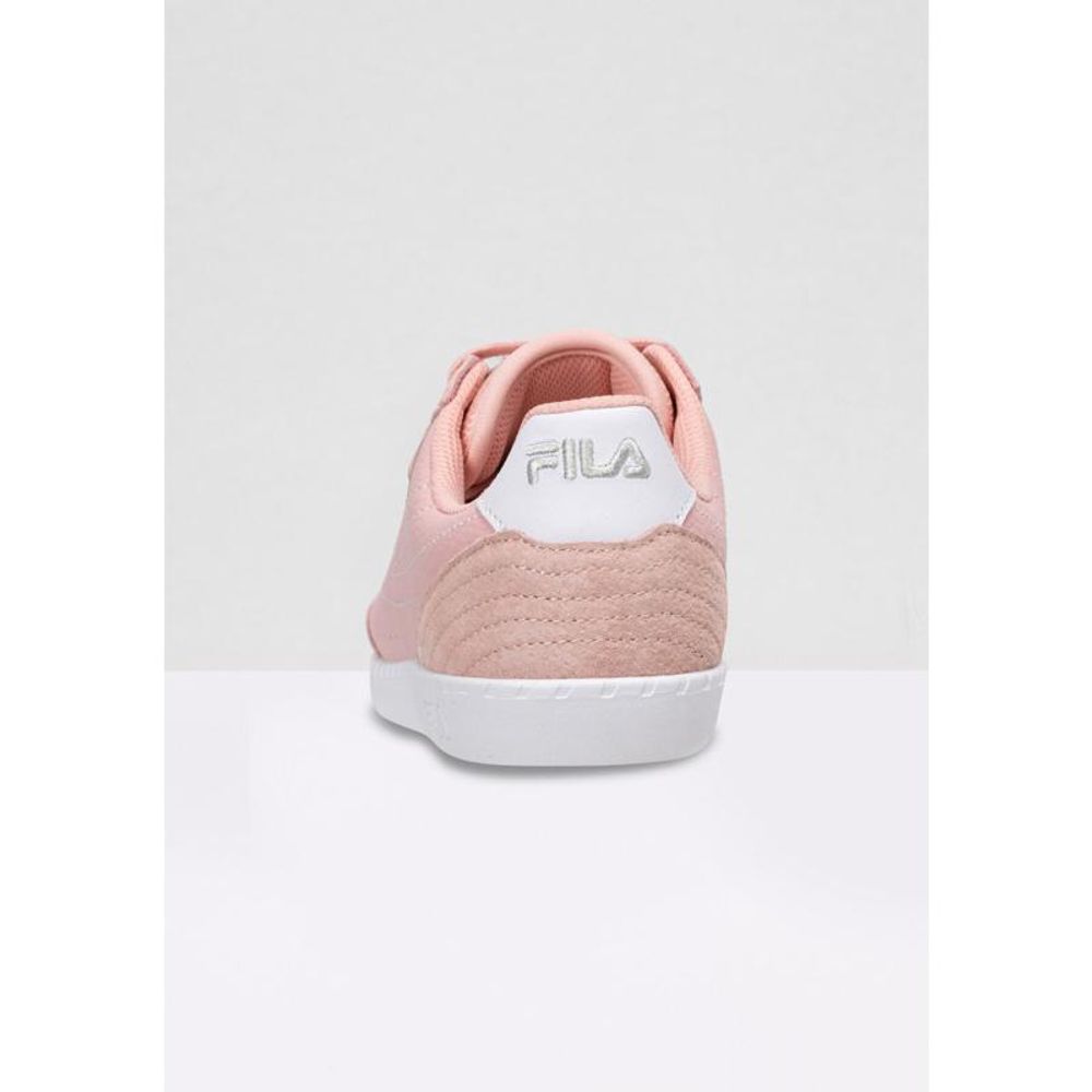 Fila Pinke Leder Low-Top-Sneaker