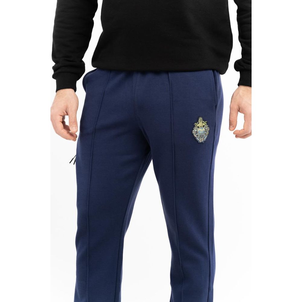 Fila Blaue Baumwoll-Jogginghose (Trainingshose)