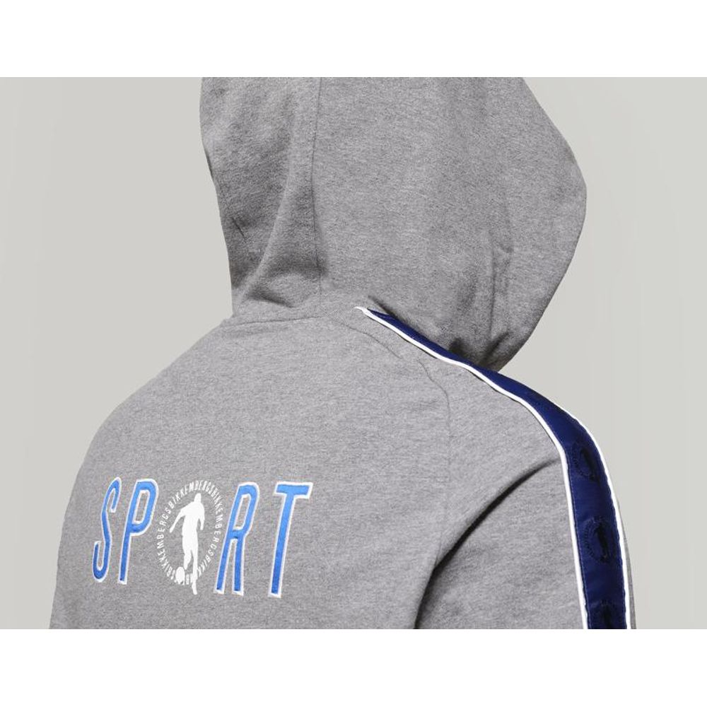 Bikkembergs Grauer Baumwollpullover