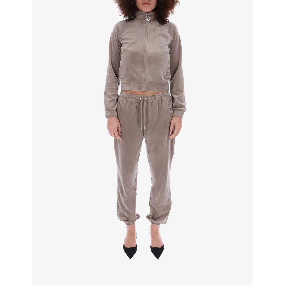 Juicy Couture Brauner Polyester-Pullover