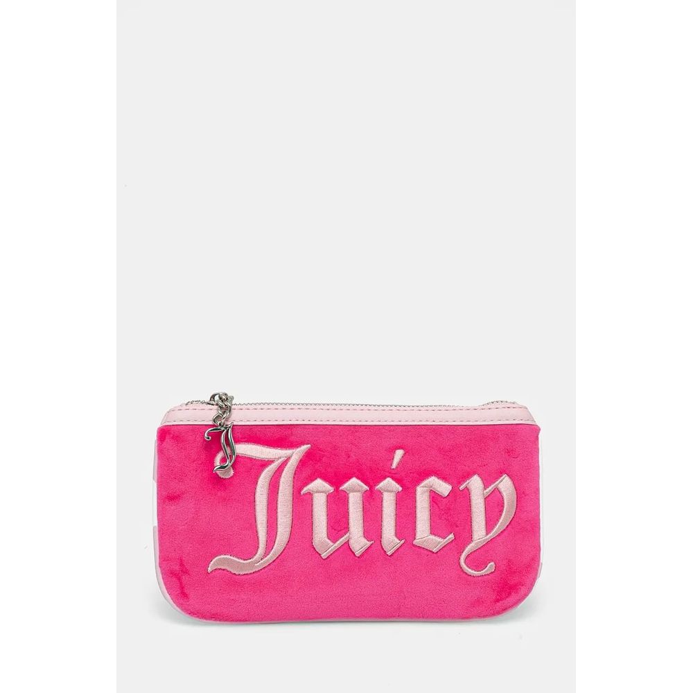 Juicy Couture Schultertasche aus pinkem Polyester