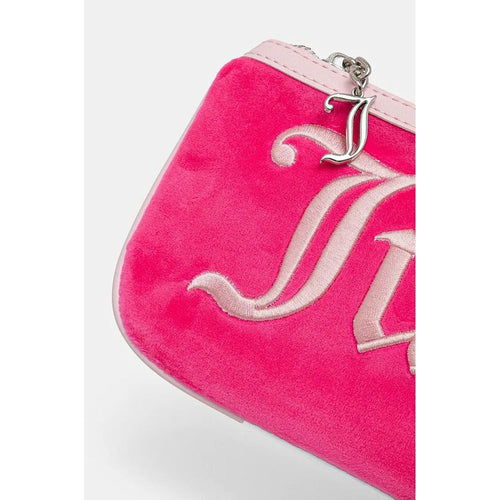 Juicy Couture Schultertasche aus pinkem Polyester