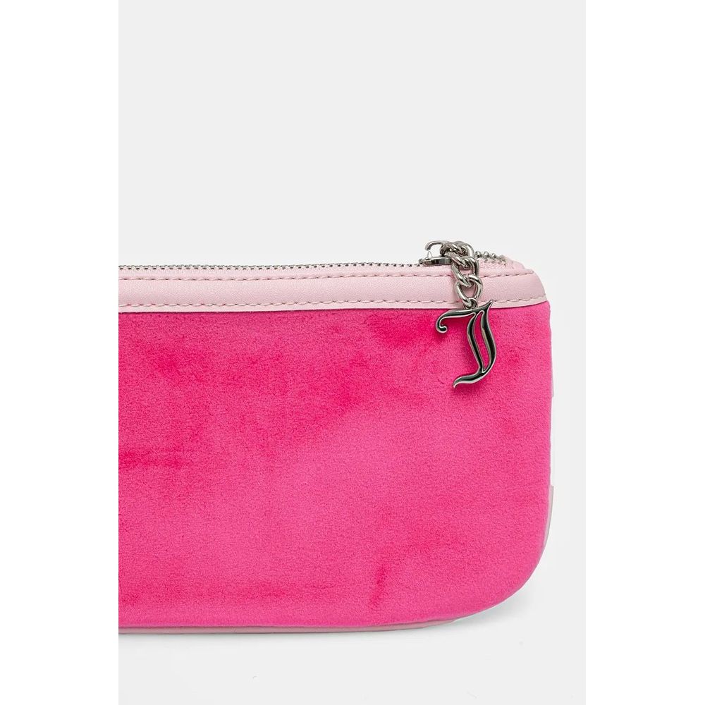 Juicy Couture Schultertasche aus pinkem Polyester
