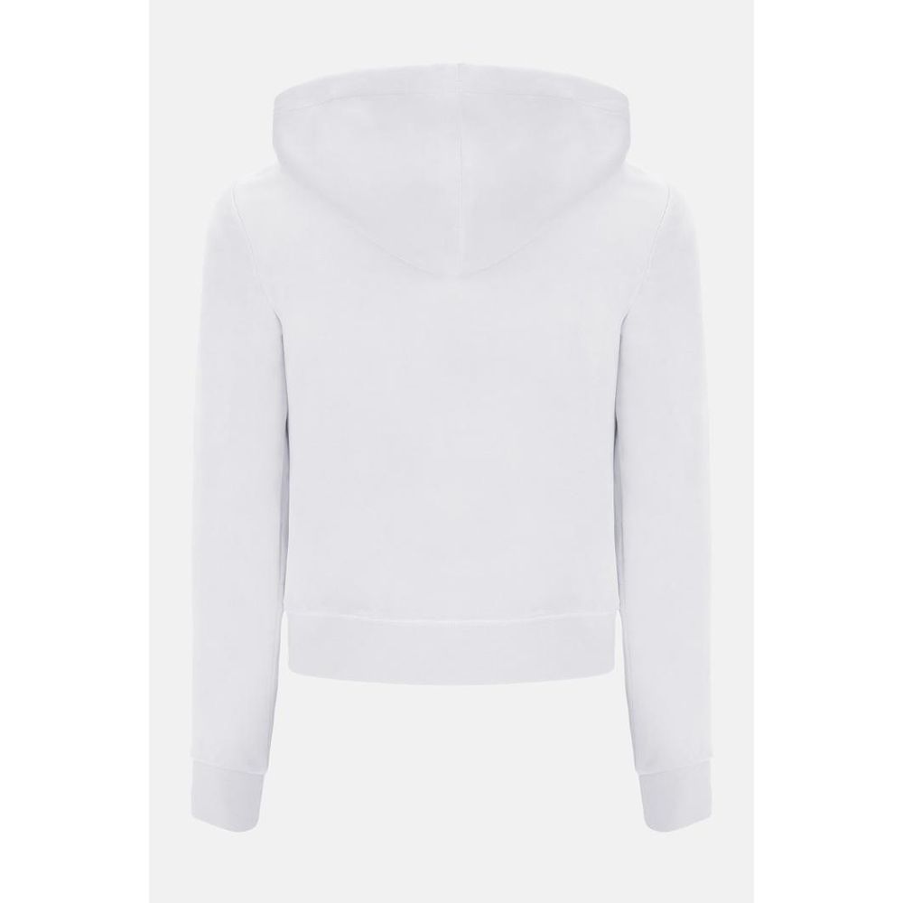 Juicy Couture Weißes Sweatshirt aus Polyester