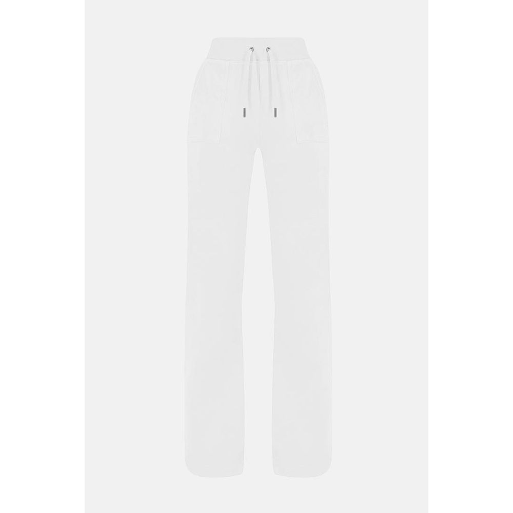 Juicy Couture Weiße Hose aus Polyester
