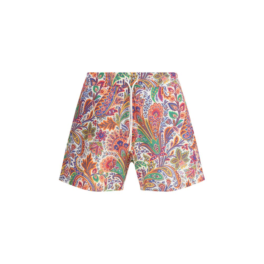 Etro Mehrfarbige Polyester-Shorts und Mini-Shorts