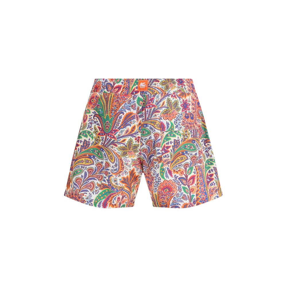 Etro Mehrfarbige Polyester-Shorts und Mini-Shorts