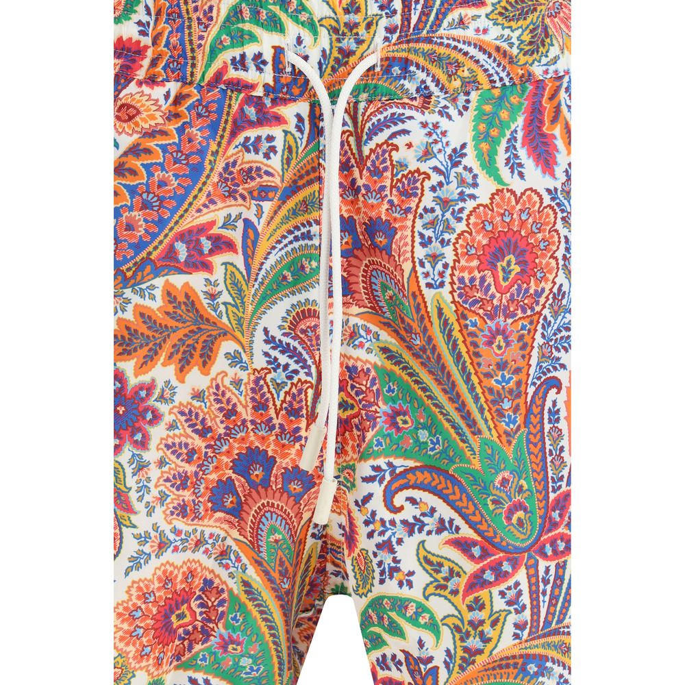 Etro Mehrfarbige Polyester-Shorts und Mini-Shorts