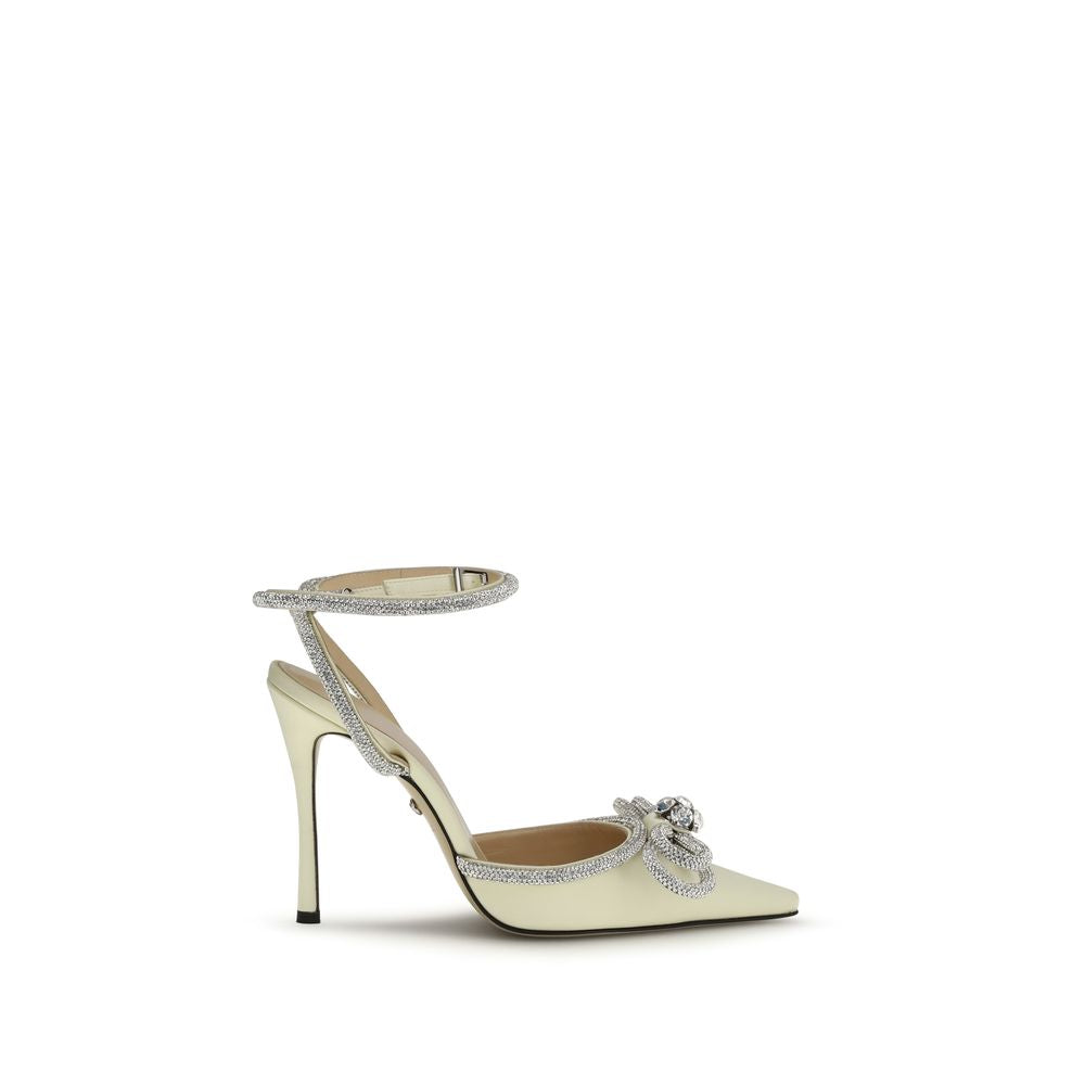 MACH & MACH Two-Tone Silk High-Heel Pumps