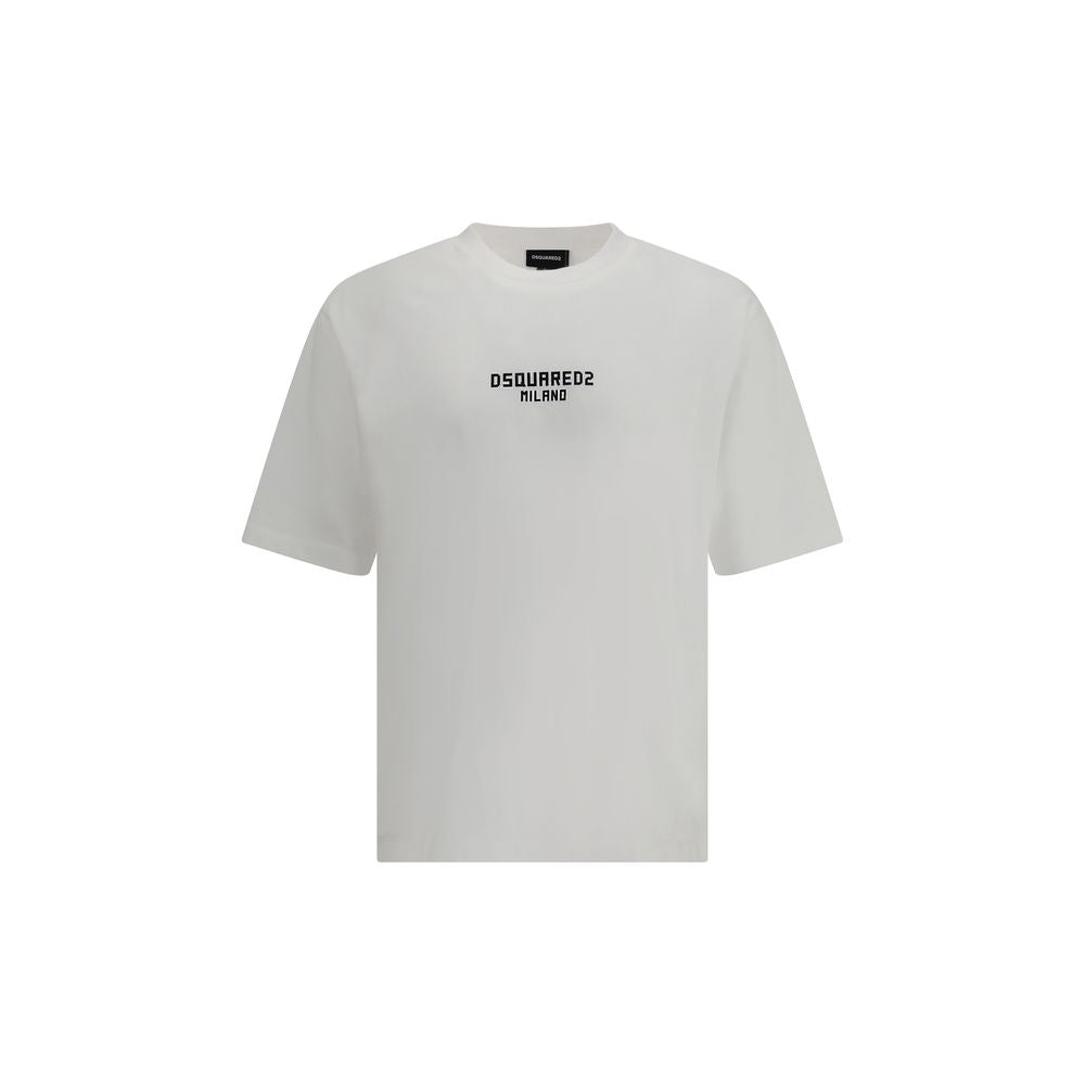 Dsquared² Weißes Baumwoll-T-Shirt