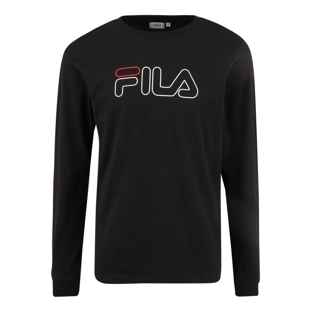 Fila Schwarzer Baumwoll-Sweatshirt
