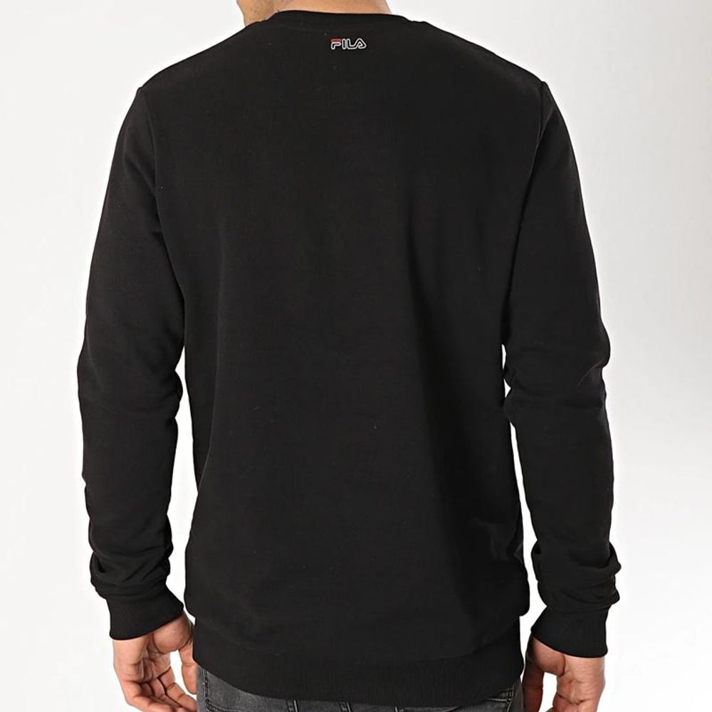 Fila Schwarzer Baumwoll-Sweatshirt